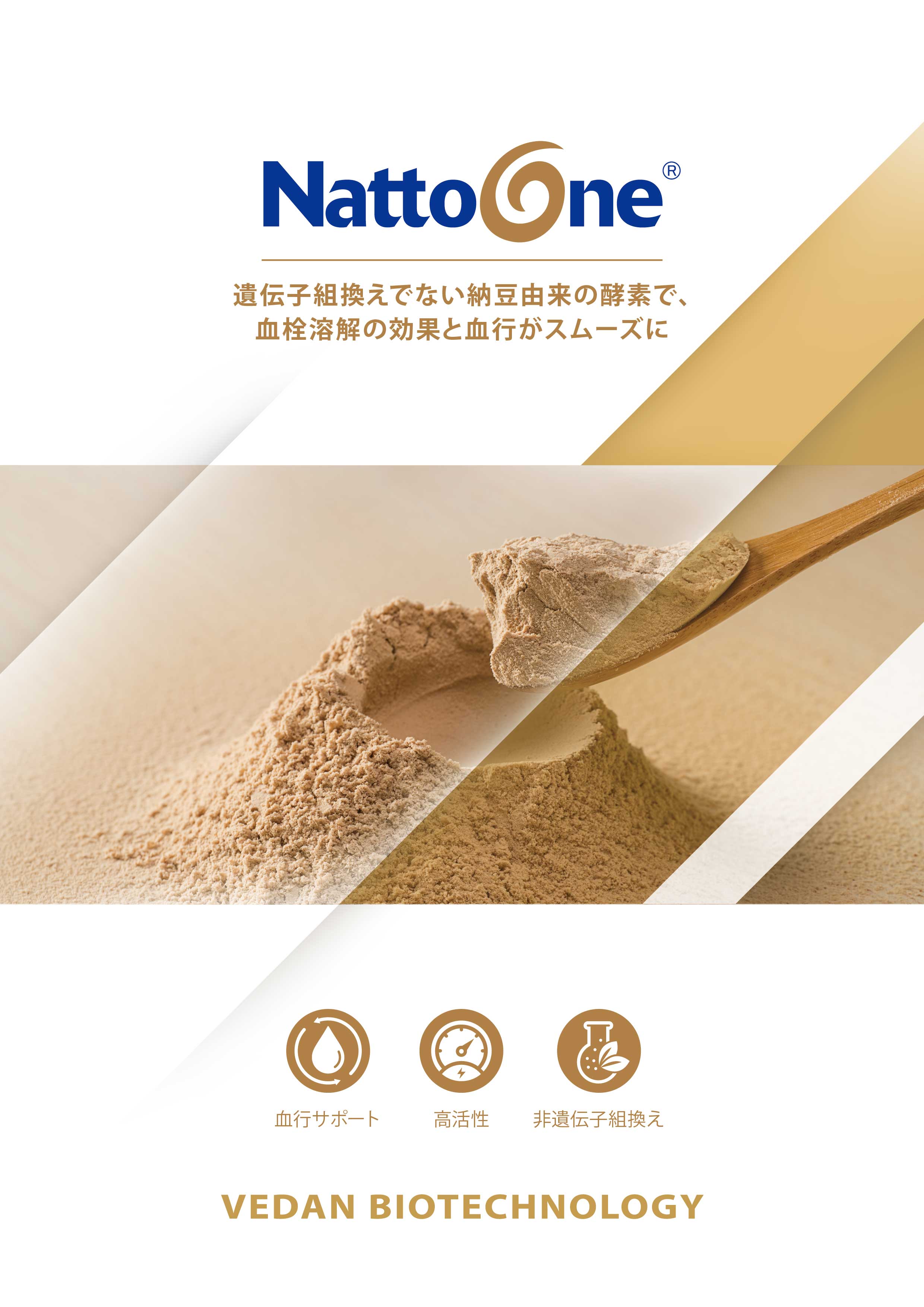 味丹バイオ NattoOne® ナットウキナーゼ製品カタログ｜機能性ヘルスケア原料のご紹介